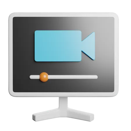 Live Stream  3D Icon