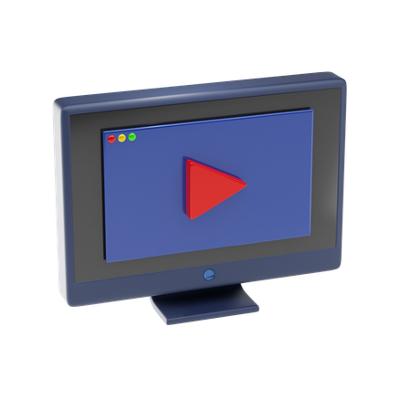 Live Streaming  3D Icon
