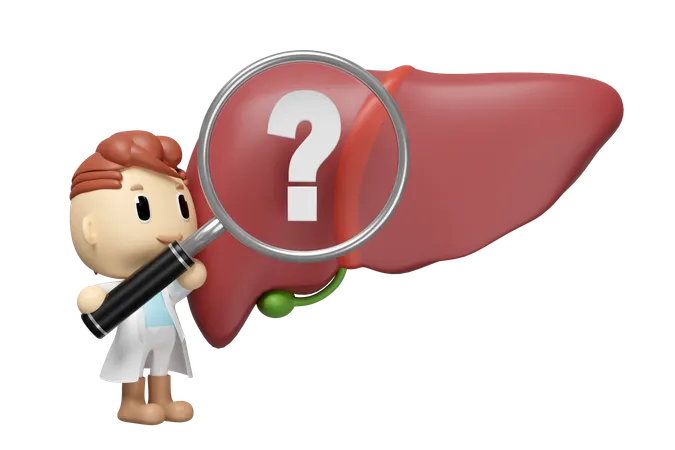 Liver Research  3D Icon