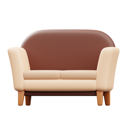 Living Room Sofa  3D Icon
