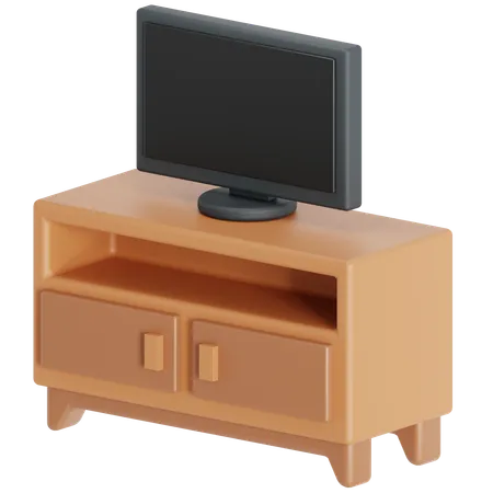 Tv Table For Living Room 3D Icon