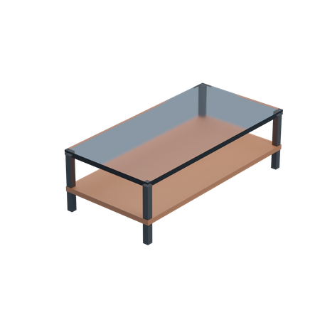 Living Room Table  3D Icon