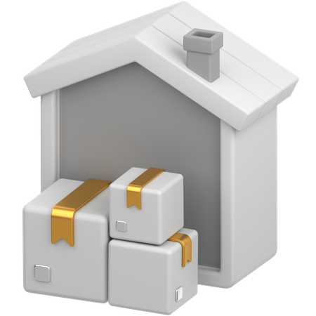 Livraison à domicile  3D Icon