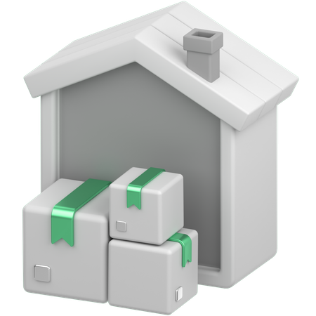 Livraison à domicile  3D Icon