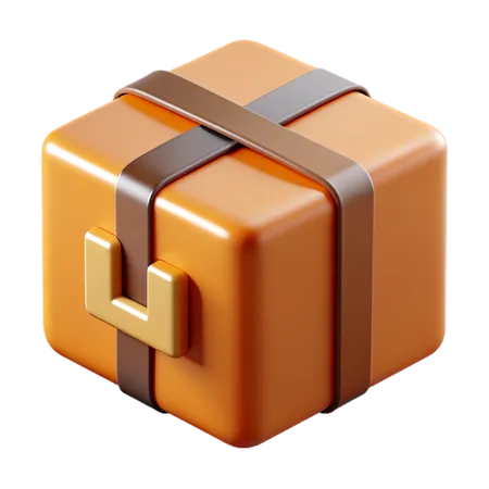 Carton de livraison  3D Icon