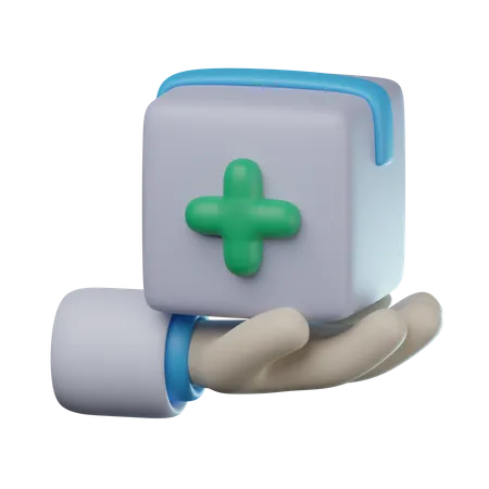 Livraison de médicaments  3D Icon