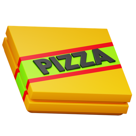 Livraison de pizzas  3D Icon