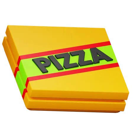 Livraison de pizzas  3D Icon