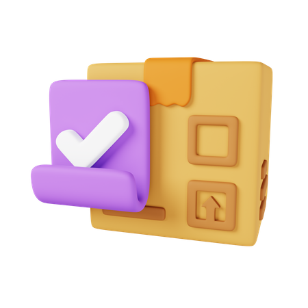 Livraison effectuée  3D Icon