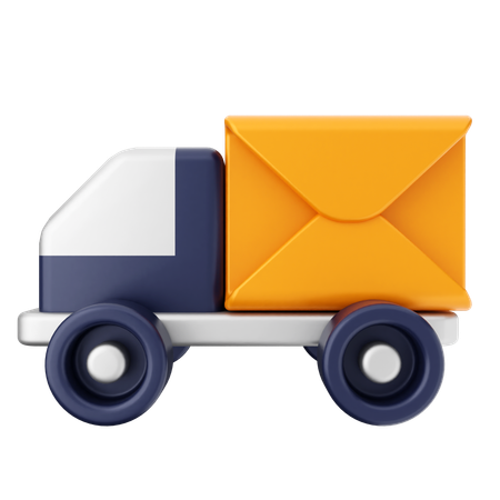 Email de livraison  3D Icon