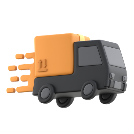 Livraison express  3D Icon