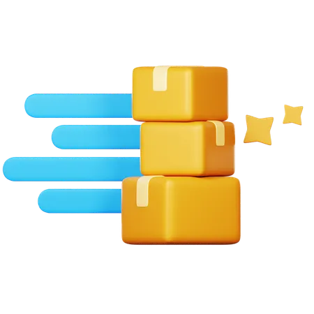 Livraison express  3D Icon