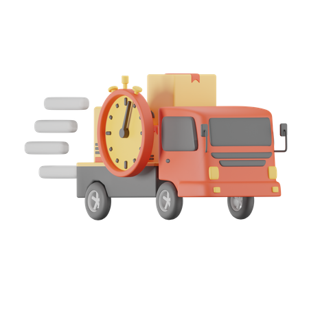 Livraison express  3D Icon