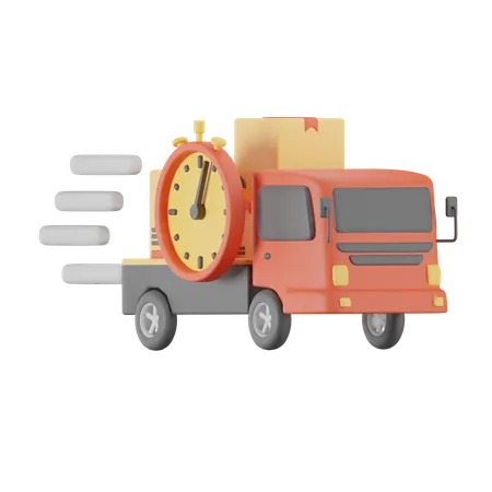 Livraison express  3D Icon