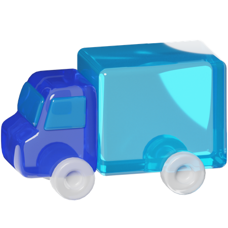 Livraison par camion  3D Icon