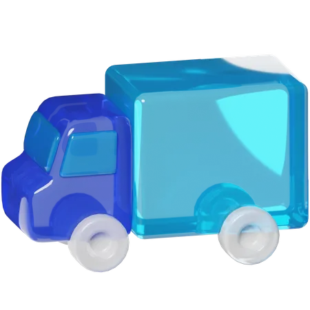 Livraison par camion  3D Icon