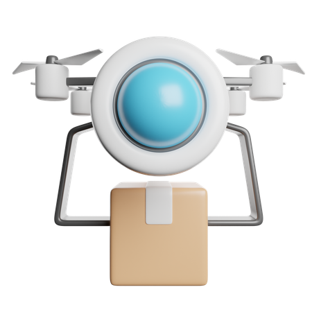 Livraison par drone  3D Icon