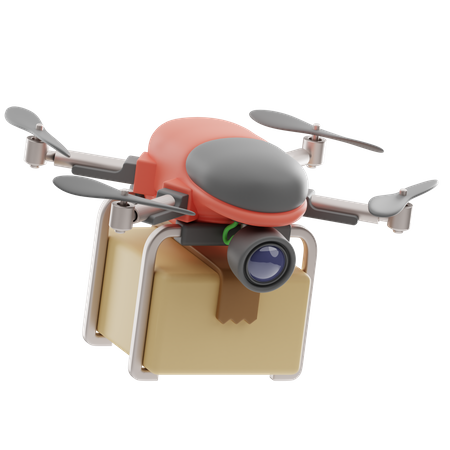 Livraison par drone  3D Icon