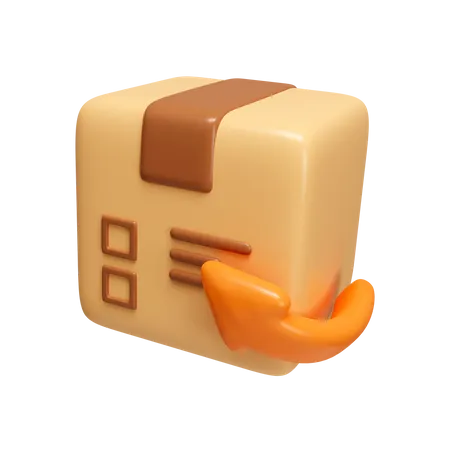 Retour de livraison  3D Icon