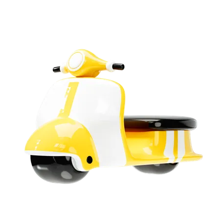 Scooter de livraison  3D Icon