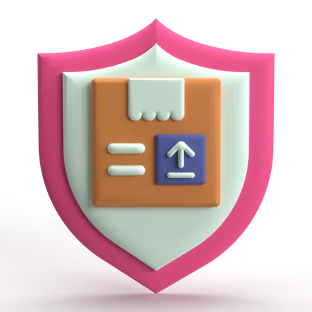 Livraison sécurisée  3D Icon