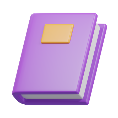 Livre  3D Icon