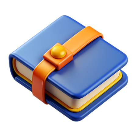 Livre  3D Icon