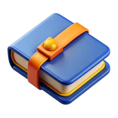 Livre  3D Icon