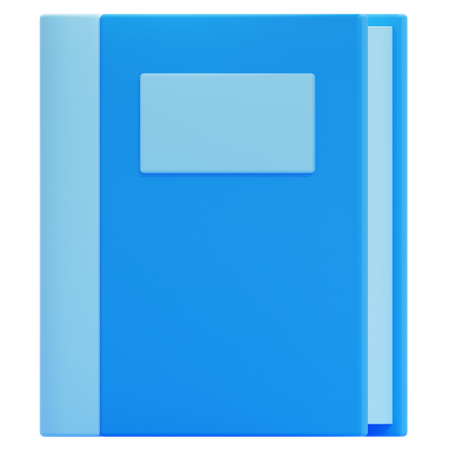 Livre  3D Icon