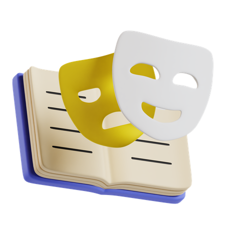 Livre  3D Icon