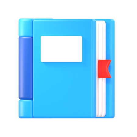 Livre  3D Icon