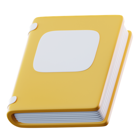 Livre  3D Icon