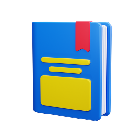 Livre  3D Icon