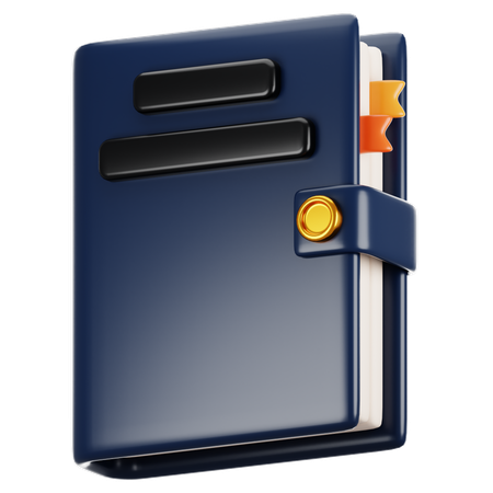 Livre  3D Icon