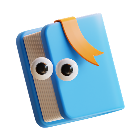 Livre  3D Icon