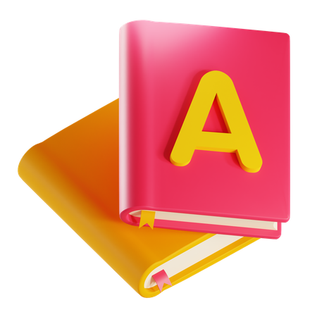 Livre  3D Icon
