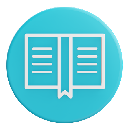 Livre  3D Icon