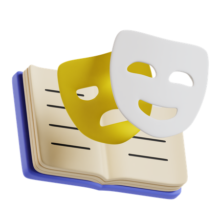 Livre  3D Icon