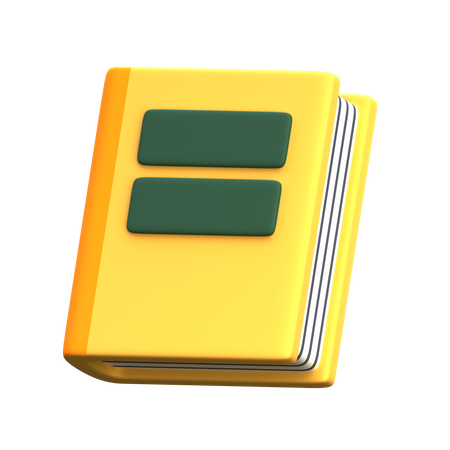 Livre  3D Icon