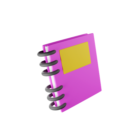 Livre  3D Icon