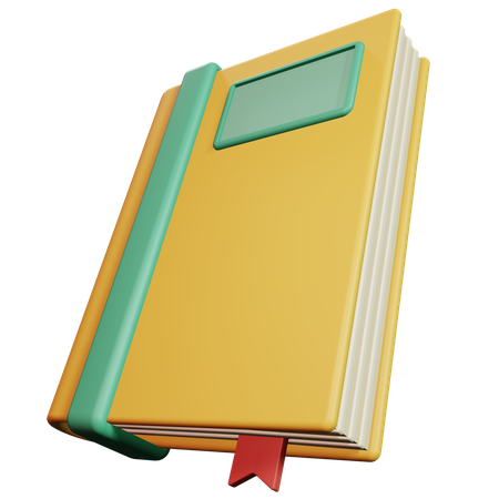 Livre  3D Icon