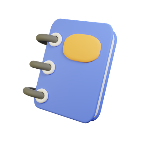 Livre  3D Icon