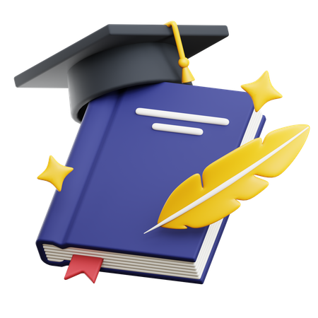 Livre académique  3D Icon