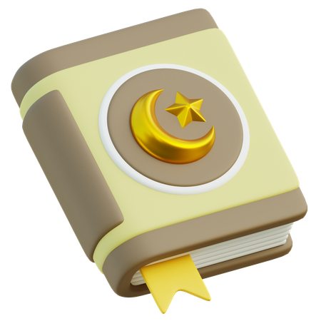 Livre du Coran  3D Icon