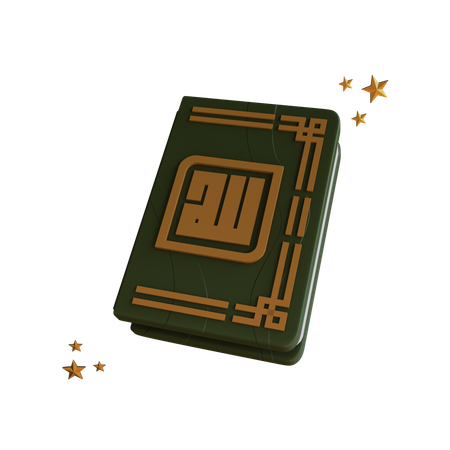 Livre du Coran  3D Icon