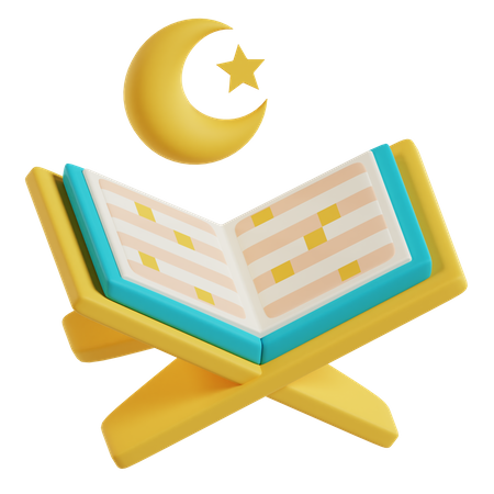 Livre du Coran  3D Icon