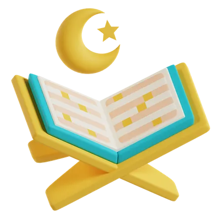 Livre du Coran  3D Icon