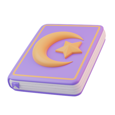 Livre du Coran  3D Icon