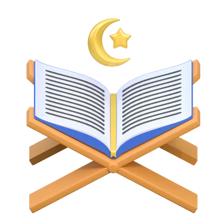 Livre du Coran  3D Icon