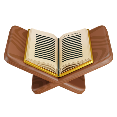 Livre du Coran  3D Icon
